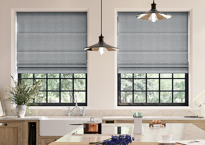 Donegal, Port Grey - Roman Blind - Image 3